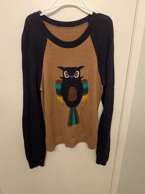 Modcloth Owl Sweater